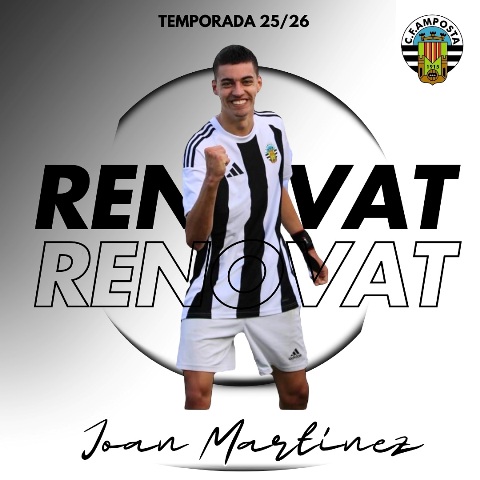 RENOVACI PRIMER EQUIP: JOAN MARTINEZ